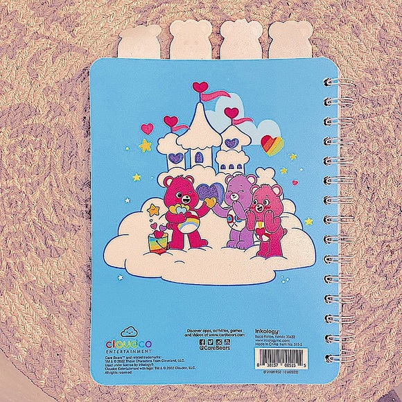 Care Bears Journal w/ Cheer Bear Pom Pom Pen - Picture 2 of 4